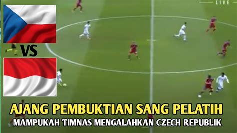 Sedang Berlangsung Timnas Indonesia Sukses Sikat Lawan Republic