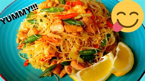 How To Cook Pancit Bihon Youtube Youtube