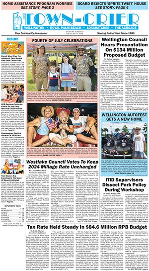 Town Crier Digital Issue For July Town Crier Newspaper