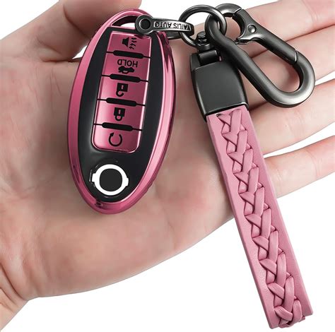 Amazon Yonmcfn Key Fob Cover With Keychain TPU 5 Buttons Key Case