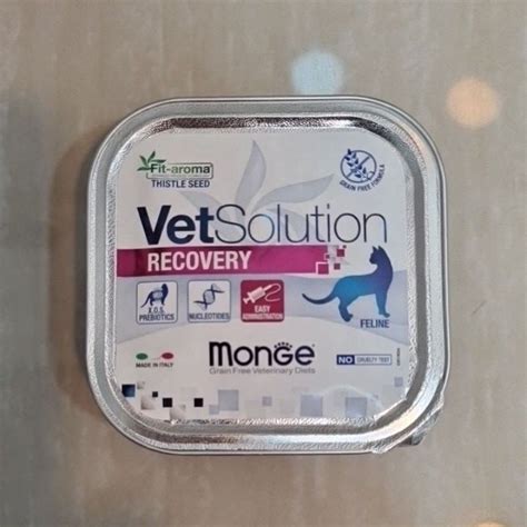 Monge VetSolution Recovery Cat Food 100grams | Shopee Philippines