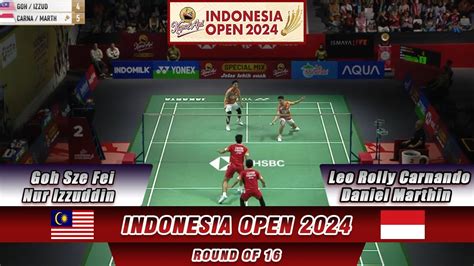 Goh Sze Fei Nur Izzuddin Vs Leo Rolly Carnando Daniel Marthin