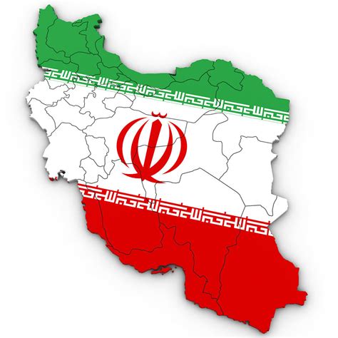 3d Political Map of Iran 3D model | CGTrader