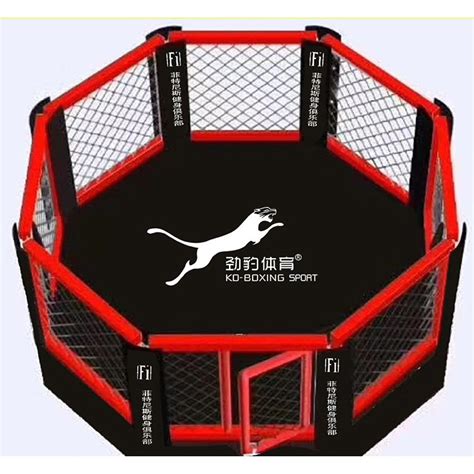 5M X 5M Commercial Boxing Ring WWE WWF MMA Sport Tinju Muay Thai Cage ...