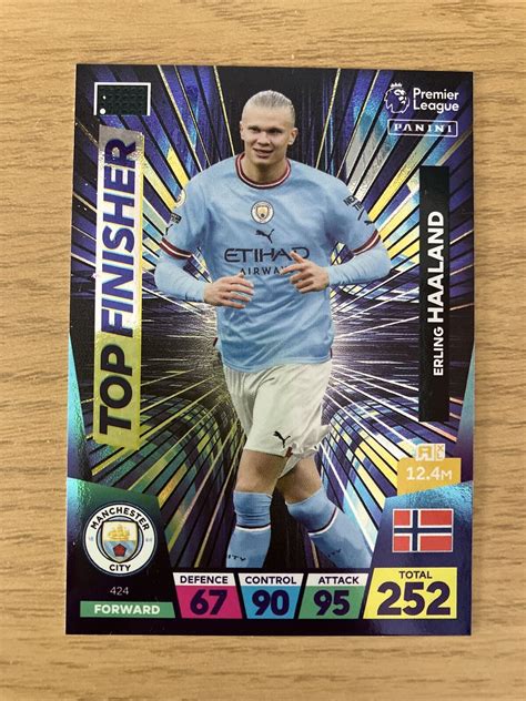 Mavin Panini Premier League Adrenalyn Xl Erling Haaland Top