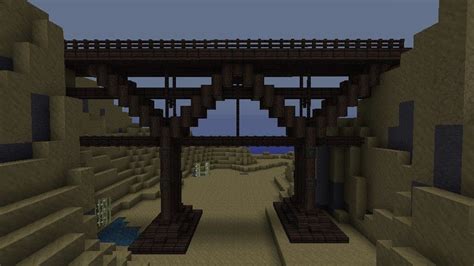 Wooden train bridge minecraft map – Artofit