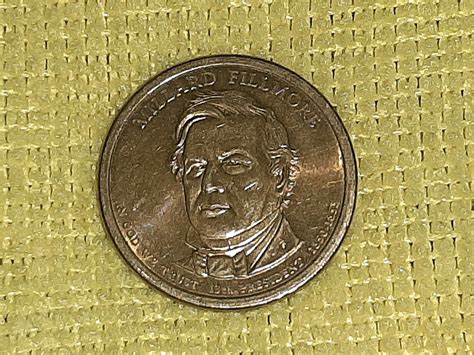 Millard Fillmore Presidential Coin. One dollar | Collectors Weekly