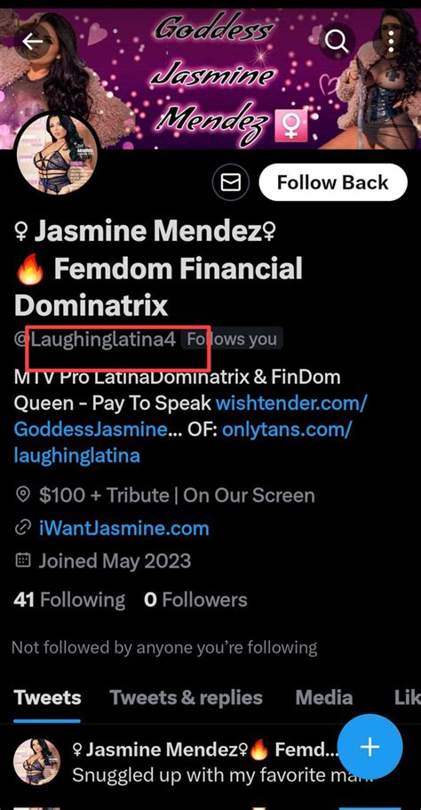 ♀jasmine Mendez♀🔥 Femdom Financial Dominatrix On Twitter 🚫another