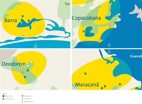 Rio 2016; Maps – Architecture of the Games