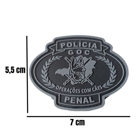 Brev Emborrachado Goc Pol Cia Penal Mg Mg Artigos Policiais