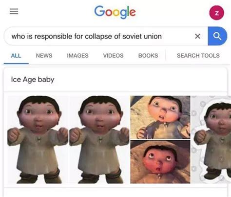 Ice Age Baby Collapses the Soviet Union | Ice Age Baby | Know Your Meme