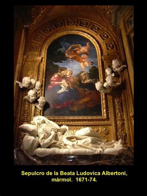 Bernini Beata Ludovica Albertone Lorenzo Bernini Afresco Mosaicos