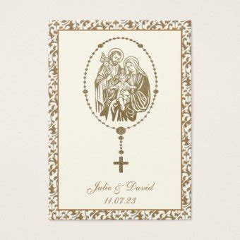 Catholic Wedding Prayer Holy Family | Zazzle