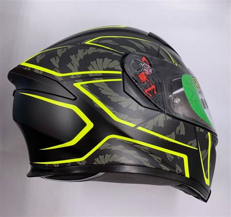 Agv K S Tornado Matt Black Yellow Fluo Motorcycles Motorcycle