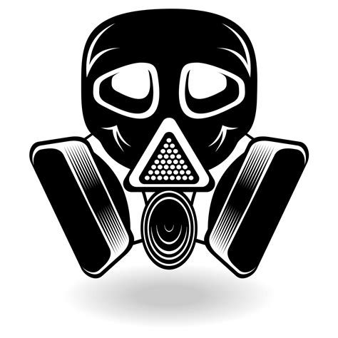 Vector For Free Use Gas Mask Vector