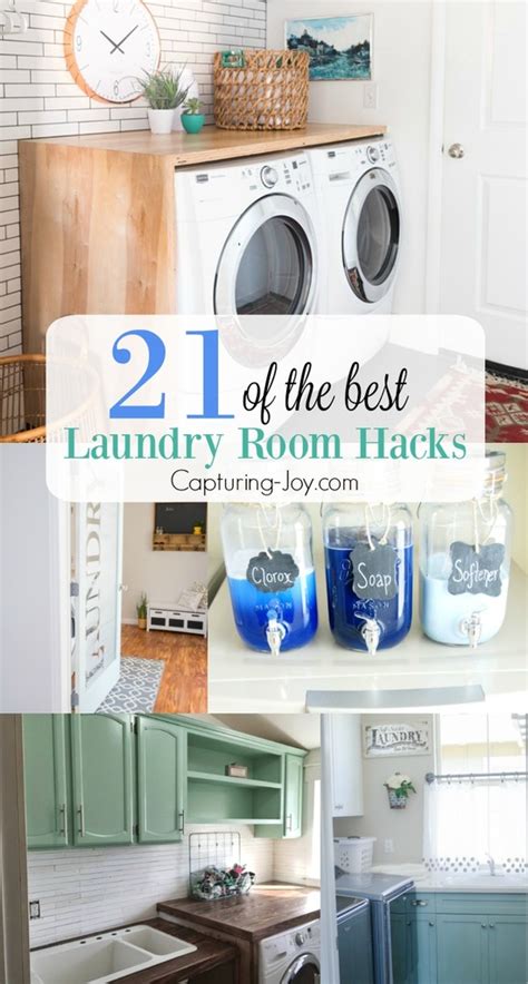 21 of the Best Laundry Room Hacks