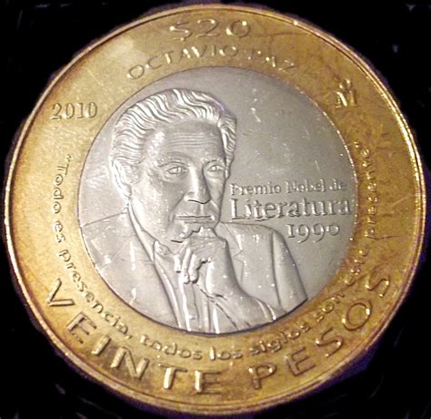 Monedas De M Xico Y El Mundo M Xico Pesos Del Aniversario