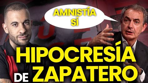 La Hipocres A De Zapatero Roberto Vaquero En Directo Youtube