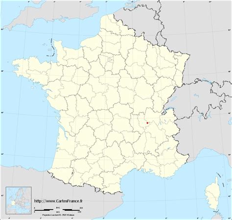 CARTE DECINES CHARPIEU cartes de Décines Charpieu 69150