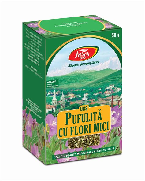 Fares Ceai Pufulita Cu Flori Mici X 50 Grame