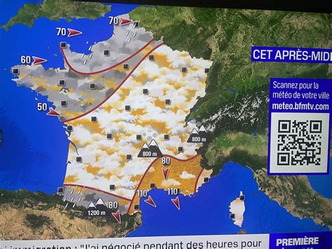 France Le Temps Du Jour Rafales De Vent Attendus Ce Mercredi Plus