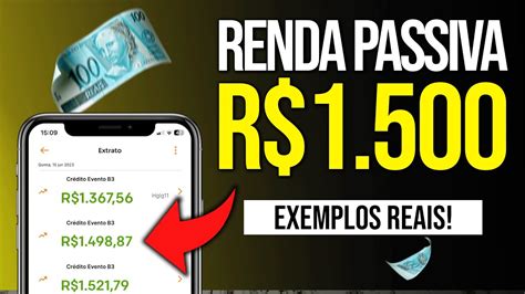 Como Ganhar R 1 500 Todo MÊs Sem Precisar Trabalhar Com Renda Passiva