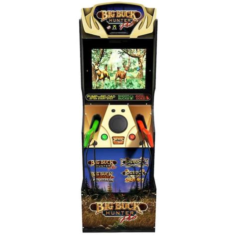 Arcade1up Big Buck Hunter Pro Arcade 815221021310 The Home Depot