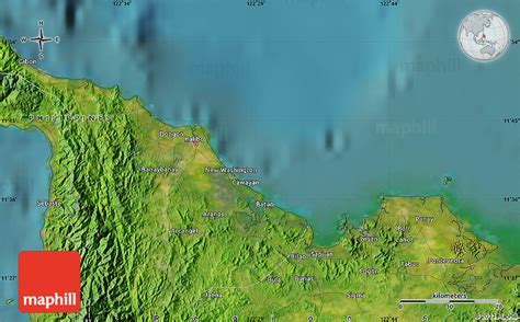 Satellite Map of Kalibo