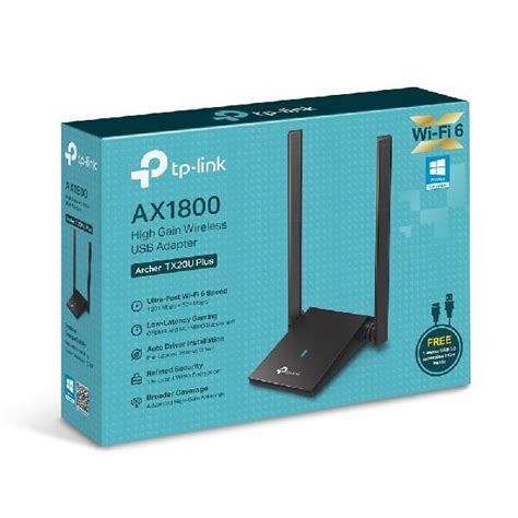 Scheda Di Rete Wi Fi Ax High Gain Adattatore Usb Tp Link Archer