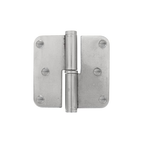 PIECE HINGE PRE33 SATIN WHITE BRONZE WBS 80x80 Rechts Right Dauby