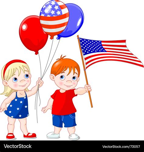 Kids Fourth Of July Clipart