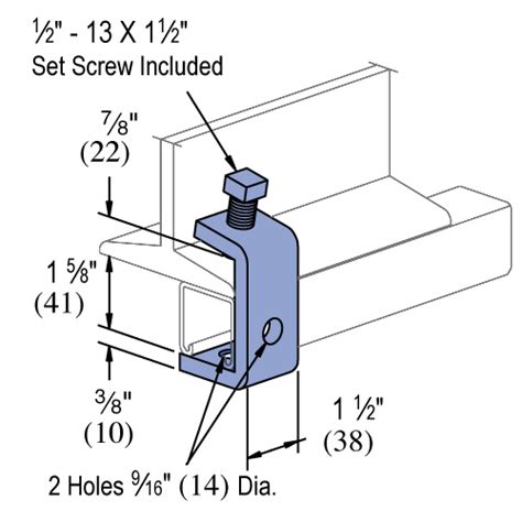 Atkore Unistrut Atkore Unistrut Unistrut P1271s Series Beam Clamps 1