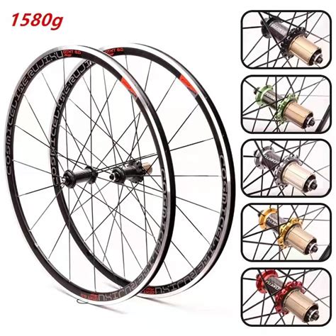 Jual Rujixu Wheelset Road Bicycle 700C Wheel 30 40MM Carbon Hub Alloy