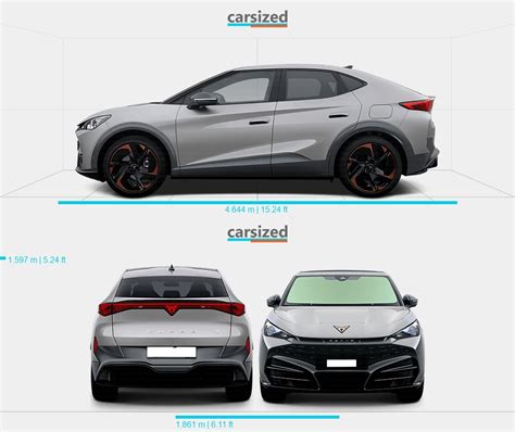 Cupra Tavascan Present Dimensions Side View