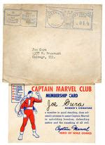 Hake S Whiz Comics Fawcett Captain Marvel Club Card Circa With