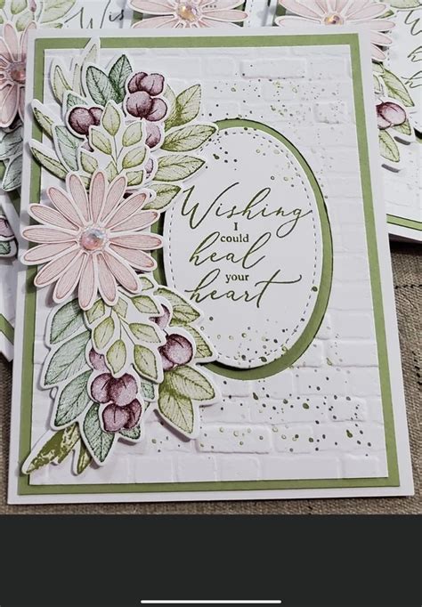 Some Cards With Flowers And Leaves On Them