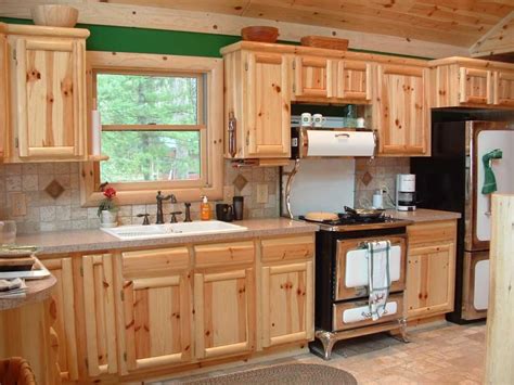 Knotty Pine Kitchen Cabinets Pine Kitchen Cabinets Kitchen Cabinet