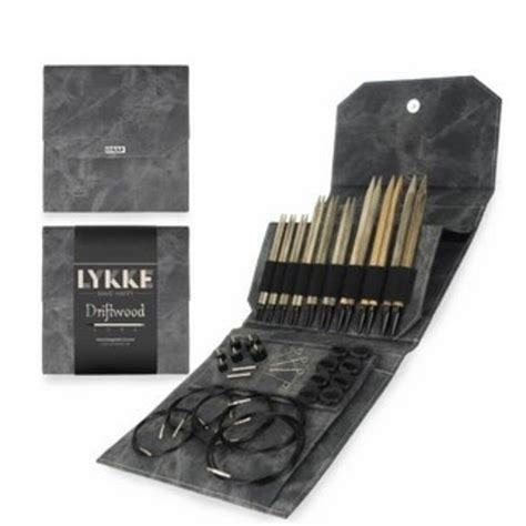 Lykke Driftwood Long IC Set - Yarn Divas Tea & Fibre Emporium