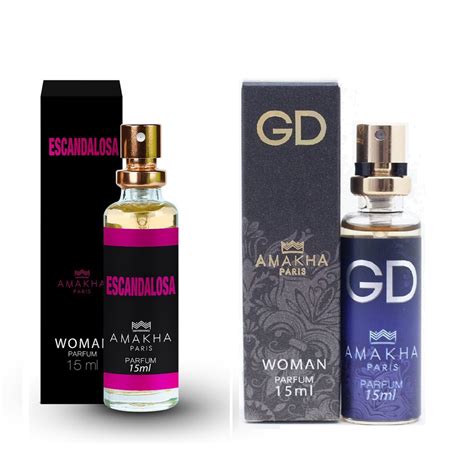 Kit Perfume Escandalosa Gd 15 ML Amakha Paris Eau Parfum Submarino