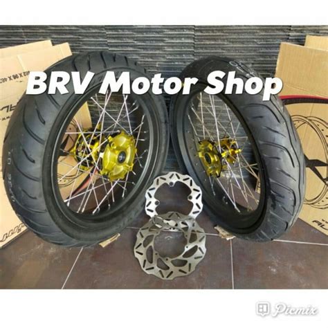 Jual Velg Supermoto Honda Crf L Paket Lengkap Ban Full Set Siap