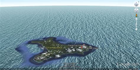 Christmas Island Map Christmas Island