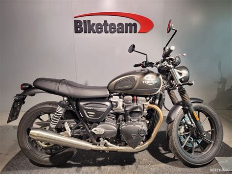 Triumph Street Twin 900 cm³ 2022 Vantaa Moottoripyörä Nettimoto