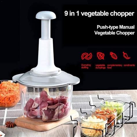 Last Day Sale Multi Functional Manual Food Processor Hand Powered