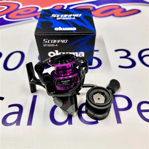 Carrete De Spinning Okuma Scorpio Sp A Sal De Pesca