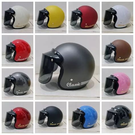 Jual Helm Bogo Helm Full Face Helm Retro Helm Bogo Dewasa Helm Sepeda ...