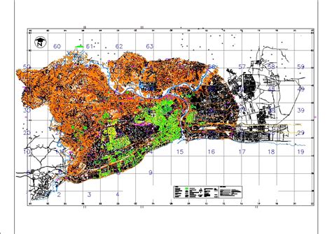 Mapa Porto Velho Dwg Block For Autocad Designs Cad