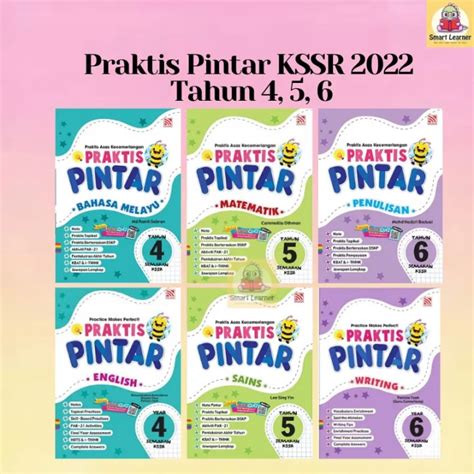 SB Buku Latihan Praktis Pintar KSSR 2022 Tahun 4 5 6 Pelangi Lazada