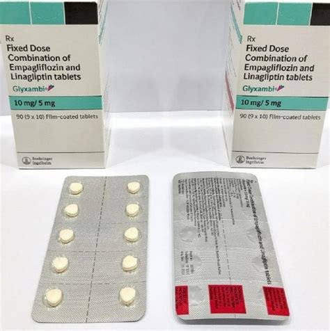 Mg Fixed Dose Combination Empagliflozin And Linagliptin Tablets At