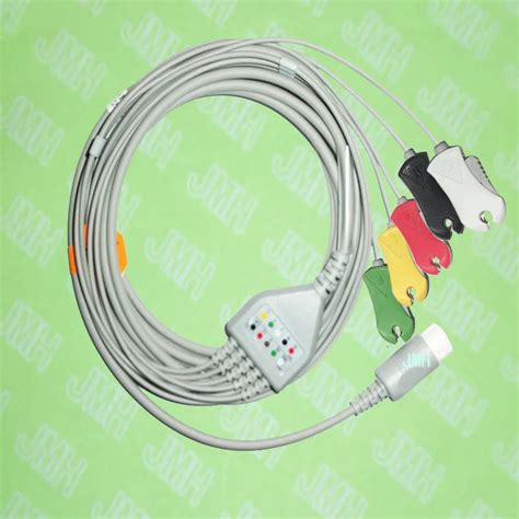 Compatible With Philips Hp Ecg Machine One Piece Ecg Cable And