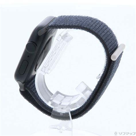 中古Apple Watch SE 第2世代 GPS 44mm ミッドナイトアルミニウムケース ミッドナイトスポーツループ